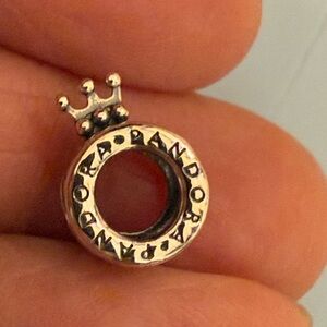 Pandora Silver Crown Ring Charm